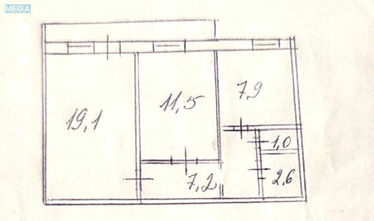 Продаж 2 кімнатної квартири (51,1/30,6/7,9), 10 пов. 10 пов. будинку, <a class="location-link" href="/kiev/" title="Недвижимость Київ">Київ</a>, <a class="location-link" href="/kiev/desnyanskij/" title="Недвижимость Деснянський район">Деснянський р-н</a>, Радунська вул., 44 (изображение 7)