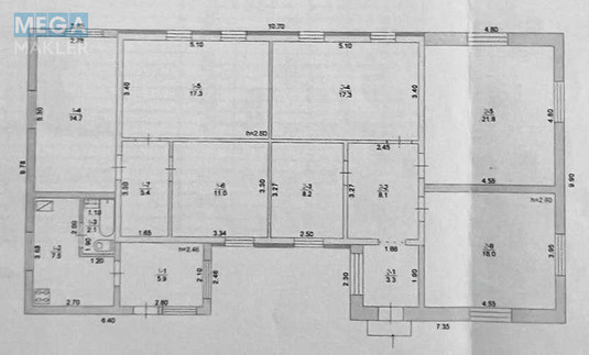 Продаж дома, 1&nbsp; поверх, 140&nbsp;кв.м, 6&nbsp;кімнат, ділянка 10&nbsp;соток, <a class="location-link" href="/fastov/" title="Недвижимость Фастів">Фастів</a>, Лянгасова, 72 (изображение 13)