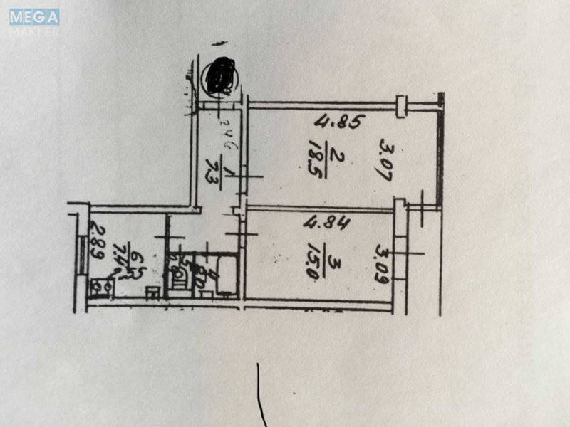 Продаж 2 кімнатної квартири (56/34/8), 4 пов. 9 пов. будинку, <a class="location-link" href="/kiev/" title="Недвижимость Київ">Київ</a>, <a class="location-link" href="/kiev/dneprovskij/" title="Недвижимость Дніпровський район">Дніпровський р-н</a>, Березняковская ул., 12 (изображение 12)
