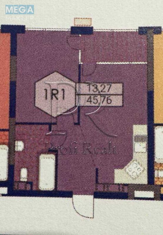 Продаж 1 кімнатної квартири (46/14/16), 19 пов. 26 пов. будинку, <a class="location-link" href="/kiev/" title="Недвижимость Київ">Київ</a>, <a class="location-link" href="/kiev/darnickij/" title="Недвижимость Дарницький район">Дарницький р-н</a>, Причальна вулиця, 10 (изображение 15)