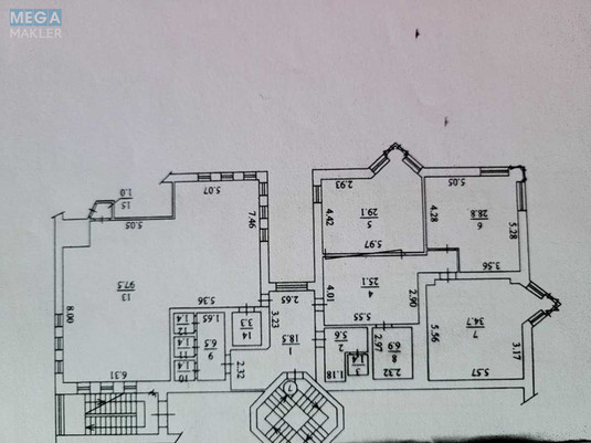Оренда комерційної нерухомості, 265&nbsp;кв.м, под офис, <a class="location-link" href="/kiev/" title="Недвижимость Київ">Київ</a>, <a class="location-link" href="/kiev/pecherskij/" title="Недвижимость Печерський район">Печерський р-н</a>, Лейпцизька вул., 3-А (изображение 10)