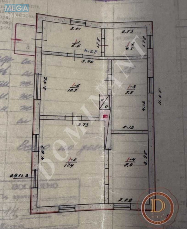 Продаж дома, 1&nbsp; поверх, 59&nbsp;кв.м, 3&nbsp;кімнати, ділянка 6&nbsp;соток, <a class="location-link" href="/zaporozhje/" title="Недвижимость Запоріжжя">Запоріжжя</a>, <a class="location-link" href="/zaporozhje/leninskij/" title="Недвижимость Ленінський район">Ленінський р-н</a>, Немировский (изображение 11)