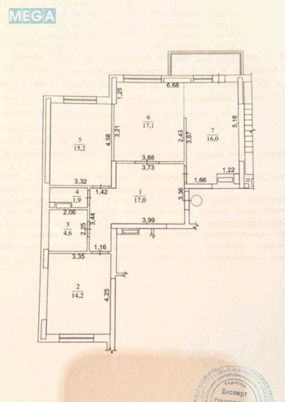Продаж 3 кімнатної квартири (90/?/?), 16 пов. 25 пов. будинку, <a class="location-link" href="/kiev/" title="Недвижимость Київ">Київ</a>, <a class="location-link" href="/kiev/dneprovskij/" title="Недвижимость Дніпровський район">Дніпровський р-н</a>, Воскресенська вул., 18 (изображение 24)