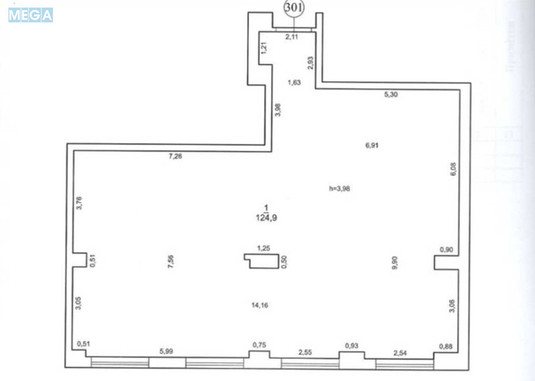 Продаж комерційної нерухомості, 125&nbsp;кв.м, под офис, <a class="location-link" href="/kiev/" title="Недвижимость Київ">Київ</a>, <a class="location-link" href="/kiev/goloseevskij/" title="Недвижимость Голосіївський район">Голосіївський р-н</a>, Володимирська вул., 86а (изображение 16)