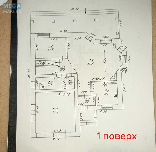 Продаж дома, 2&nbsp;поверху, 260&nbsp;кв.м, 5&nbsp;кімнат, ділянка 12&nbsp;соток, <a class="location-link" href="/hotov/" title="Недвижимость Хотів">Хотів</a>, Олександра Невского (изображение 24)