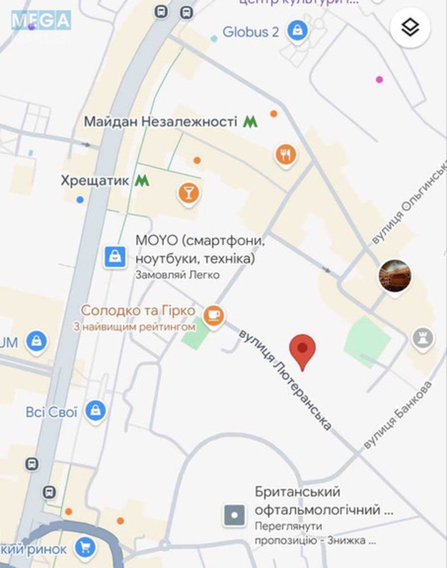 Продаж комерційної нерухомості, 14,70&nbsp;кв.м, под офис, <a class="location-link" href="/kiev/" title="Недвижимость Київ">Київ</a>, <a class="location-link" href="/kiev/pecherskij/" title="Недвижимость Печерський район">Печерський р-н</a>, Лютеранская ул., 17 (изображение 9)