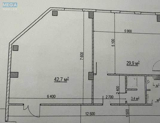 Продаж комерційної нерухомості, 76&nbsp;кв.м, под офис, <a class="location-link" href="/kiev/" title="Недвижимость Київ">Київ</a>, <a class="location-link" href="/kiev/shevchenkovskij/" title="Недвижимость Шевченківський район">Шевченківський р-н</a>, Глубочицкая ул., 40 (изображение 10)