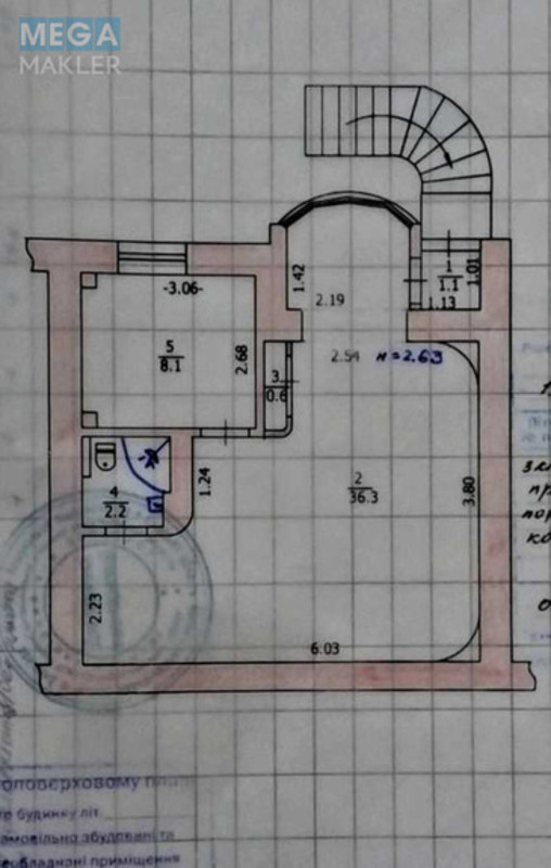 Продаж комерційної нерухомості, 48,40&nbsp;кв.м, <a class="location-link" href="/sofievskaya-borshagovka/" title="Недвижимость Софіївська Борщагівка">Софіївська Борщагівка</a>, Соборна, 46 (изображение 7)