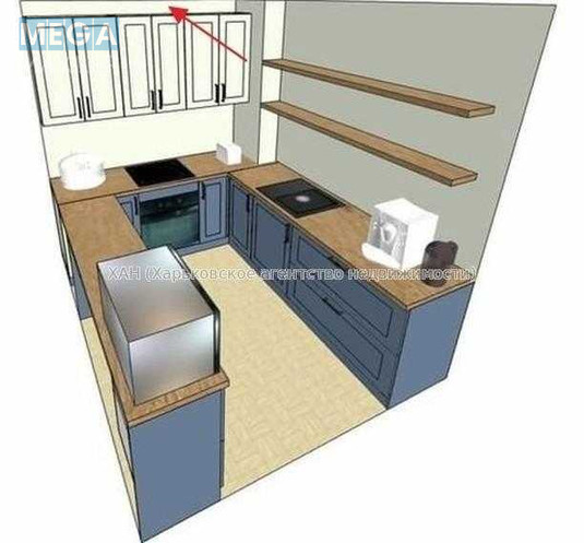 Продаж 3 кімнатної квартири (58/?/18), 2 пов. 5 пов. будинку, <a class="location-link" href="/kharkov/" title="Недвижимость Харків">Харків</a>, <a class="location-link" href="/kharkov/dzerzhinskij/" title="Недвижимость Шевченківський (Дзержинський) район">Шевченківський (Дзержинський) р-н</a>, Деревянко ул., 22А (изображение 9)