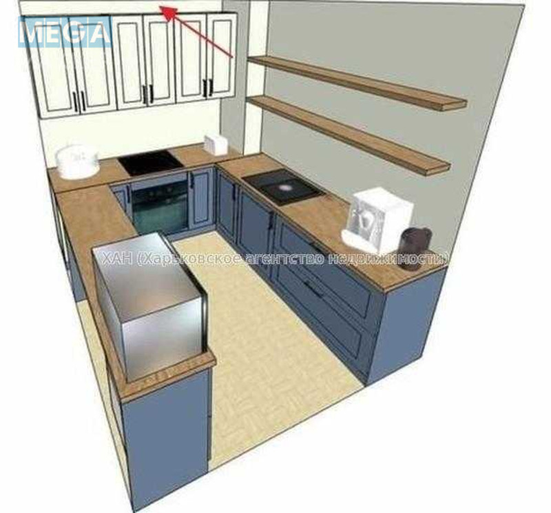 Продаж 3 кімнатної квартири (58/?/18), 2 пов. 5 пов. будинку, <a class="location-link" href="/kharkov/" title="Недвижимость Харків">Харків</a>, <a class="location-link" href="/kharkov/dzerzhinskij/" title="Недвижимость Шевченківський (Дзержинський) район">Шевченківський (Дзержинський) р-н</a>, Деревянко ул., 22А (изображение 9)