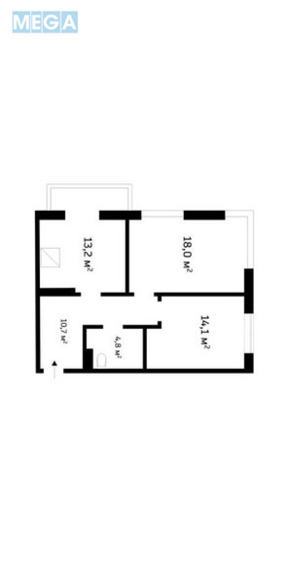 Продаж 2 кімнатної квартири (63/32/13), 18 пов. 24 пов. будинку, <a class="location-link" href="/kiev/" title="Недвижимость Київ">Київ</a>, <a class="location-link" href="/kiev/pecherskij/" title="Недвижимость Печерський район">Печерський р-н</a>, Предславинська вул., 55а (изображение 7)