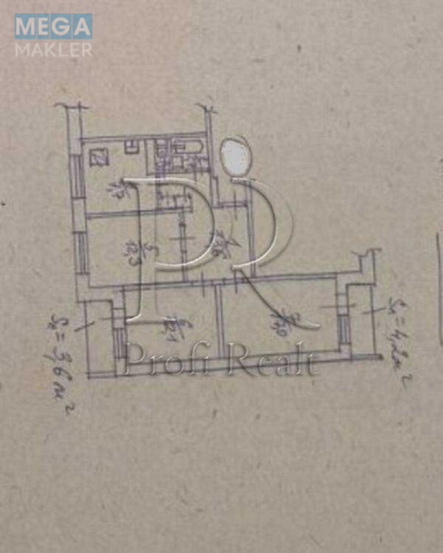 Продаж 3 кімнатної квартири (72/42/9), 14 пов. 16 пов. будинку, <a class="location-link" href="/kiev/" title="Недвижимость Київ">Київ</a>, <a class="location-link" href="/kiev/svyatoshinskij/" title="Недвижимость Святошинський район">Святошинський р-н</a>, Булгакова вулиця, 3 (изображение 21)