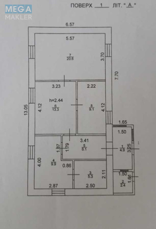 Продаж дома, 1&nbsp; поверх, 72&nbsp;кв.м, 3&nbsp;кімнати, ділянка 25&nbsp;соток, <a class="location-link" href="/lubyanka-selo-kv/" title="Недвижимость Луб'янка">Луб`янка</a>, Олега Антонова (изображение 5)