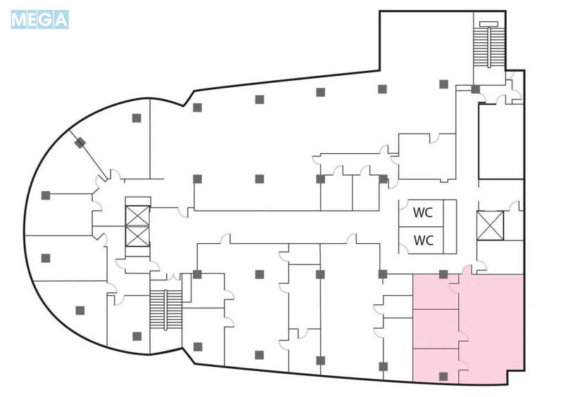 Оренда комерційної нерухомості, 95&nbsp;кв.м, под офис, <a class="location-link" href="/kiev/" title="Недвижимость Київ">Київ</a>, <a class="location-link" href="/kiev/dneprovskij/" title="Недвижимость Дніпровський район">Дніпровський р-н</a>, Євгена Сверстюка вул., 2А (изображение 5)