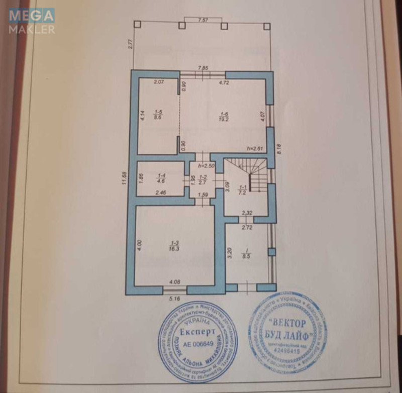 Продаж дома, 2&nbsp;поверху, 136&nbsp;кв.м, 4&nbsp;кімнати, ділянка 6&nbsp;соток, <a class="location-link" href="/vasilkov/" title="Недвижимость Васильків">Васильків</a>, Соборна (изображение 15)
