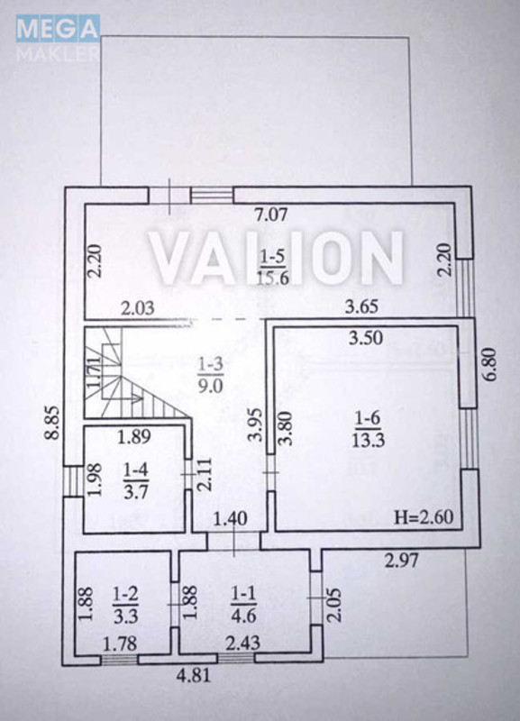 Продаж дома, 2&nbsp;поверху, 90,50&nbsp;кв.м, 3&nbsp;кімнати, ділянка 3,35&nbsp;сотки, <a class="location-link" href="/roslavichi/" title="Недвижимость Рославичі">Рославичі</a>, Андріївська (изображение 18)