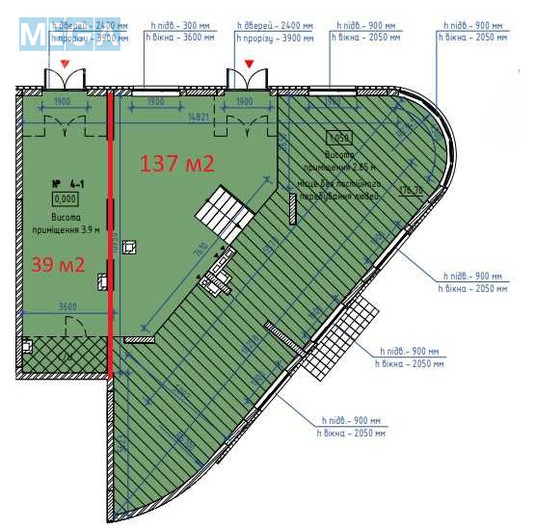 Оренда окремої будівлі/побудови, 176&nbsp;кв.м, <a class="location-link" href="/kiev/" title="Недвижимость Київ">Київ</a>, <a class="location-link" href="/kiev/dneprovskij/" title="Недвижимость Дніпровський район">Дніпровський р-н</a>, Воскресенська вул., 2В (изображение 11)