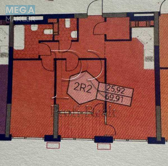 Продаж 2 кімнатної квартири (70/26/17), 3 пов. 26 пов. будинку, <a class="location-link" href="/kiev/" title="Недвижимость Київ">Київ</a>, <a class="location-link" href="/kiev/darnickij/" title="Недвижимость Дарницький район">Дарницький р-н</a>, Причальна вулиця, 10 (изображение 21)
