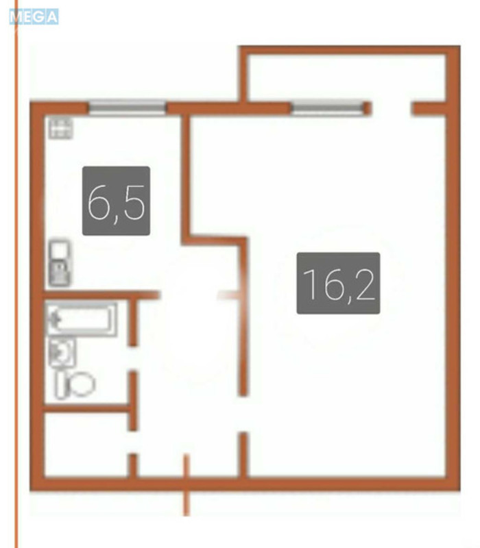 Оренда 1 кімнатної квартири, <a class="location-link" href="/kiev/" title="Недвижимость Київ">Київ</a>, <a class="location-link" href="/kiev/desnyanskij/" title="Недвижимость Деснянський район">Деснянський р-н</a>, Миколи Матеюка вул., 9 (изображение 8)