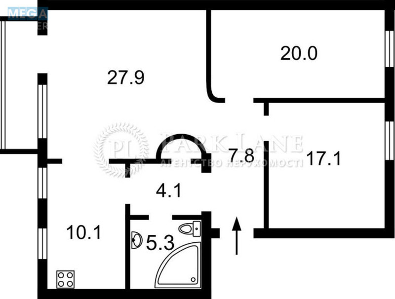 Продаж 3 кімнатної квартири (98/37/10), 4 пов. 6 пов. будинку, <a class="location-link" href="/kiev/" title="Недвижимость Київ">Київ</a>, <a class="location-link" href="/kiev/shevchenkovskij/" title="Недвижимость Шевченківський район">Шевченківський р-н</a>, Ярославів Вал вул., 19 (изображение 2)