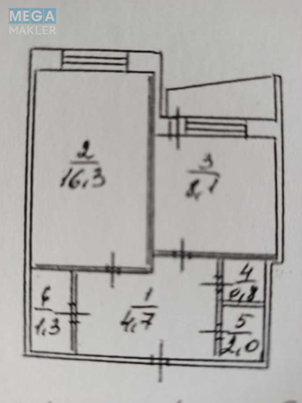Продаж 1 кімнатної квартири (34/16/8), 15 пов. 16 пов. будинку, <a class="location-link" href="/kiev/" title="Недвижимость Київ">Київ</a>, <a class="location-link" href="/kiev/darnickij/" title="Недвижимость Дарницький район">Дарницький р-н</a>, Здолбунівська вул. (изображение 7)