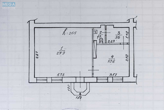 Продаж комерційної нерухомості, 44&nbsp;кв.м, под магазин, <a class="location-link" href="/dnepropetrovsk/" title="Недвижимость Дніпра">Дніпро</a>, Володимира Антоновича (изображение 5)