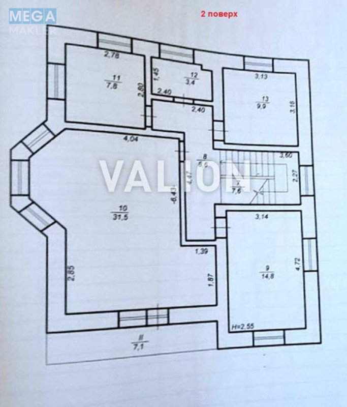 Продаж дома, 2&nbsp;поверху, 173&nbsp;кв.м, 6&nbsp;кімнат, ділянка 36&nbsp;соток, <a class="location-link" href="/bogdanovka-selo-kv-brovarskij-rajon/" title="Недвижимость Богданівка">Богданівка</a>, Богдана Хмельницкого, 202 (изображение 24)