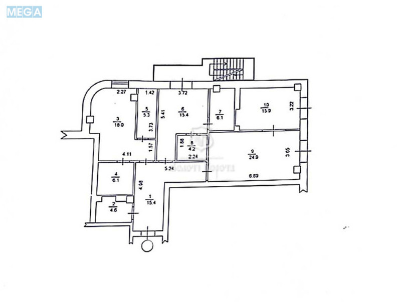 Продаж 3 кімнатної квартири (115,8/58,3/15,8), 6 пов. 9 пов. будинку, <a class="location-link" href="/kiev/" title="Недвижимость Київ">Київ</a>, <a class="location-link" href="/kiev/pecherskij/" title="Недвижимость Печерський район">Печерський р-н</a>, Новоселицька вул., 10 (изображение 24)