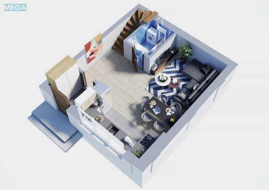 Продаж дома, 2&nbsp;поверху, 71&nbsp;кв.м, 3&nbsp;кімнати, ділянка 1&nbsp;сотка, <a class="location-link" href="/gatnoe/" title="Недвижимость Гатне">Гатне</a>, Святопетровського, 34 (изображение 5)