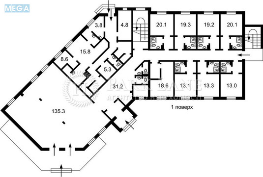 Продаж окремої будівлі/побудови, 1&nbsp;260&nbsp;кв.м, <a class="location-link" href="/vita-pochtovaya/" title="Недвижимость Віта-Поштова">Віта-Поштова</a>, Звенигородська, 73 (изображение 3)