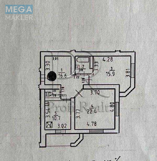 Продаж 2 кімнатної квартири (74/38/11), 8 пов. 16 пов. будинку, <a class="location-link" href="/kiev/" title="Недвижимость Київ">Київ</a>, <a class="location-link" href="/kiev/svyatoshinskij/" title="Недвижимость Святошинський район">Святошинський р-н</a>, Академіка Єфремова вулиця, 19-А (изображение 21)