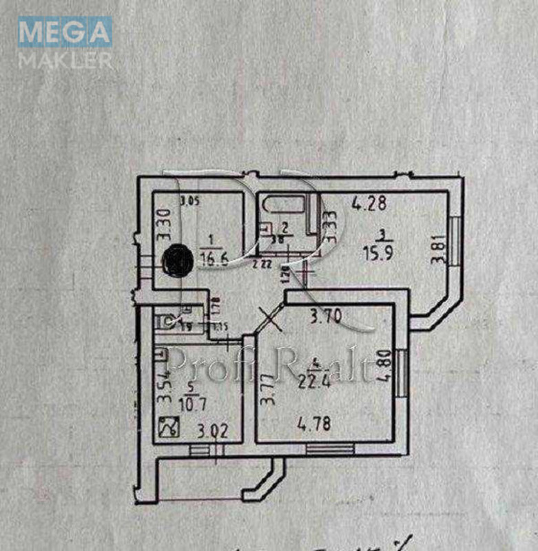 Продаж 2 кімнатної квартири (74/38/11), 8 пов. 16 пов. будинку, <a class="location-link" href="/kiev/" title="Недвижимость Київ">Київ</a>, <a class="location-link" href="/kiev/svyatoshinskij/" title="Недвижимость Святошинський район">Святошинський р-н</a>, Академіка Єфремова вулиця, 19-А (изображение 21)