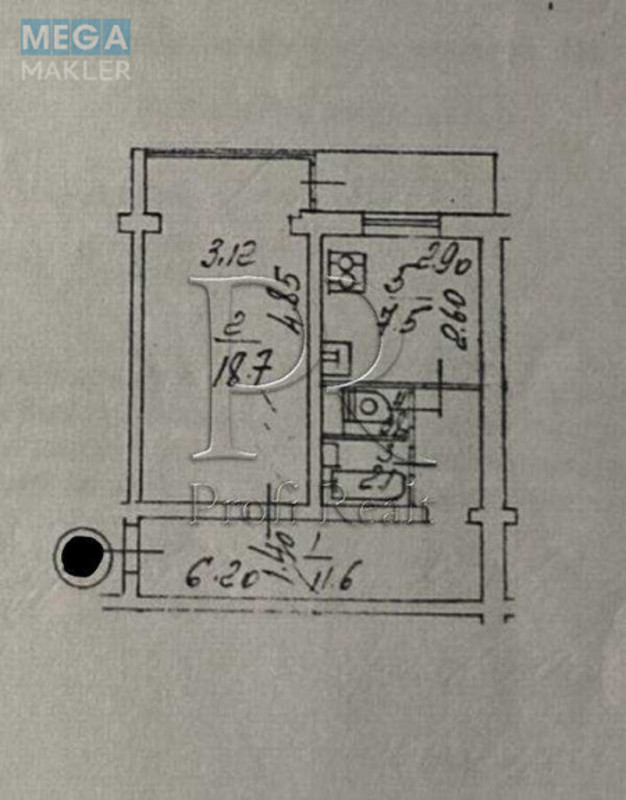 Продаж 1 кімнатної квартири (42/19/8), 5 пов. 9 пов. будинку, <a class="location-link" href="/kiev/" title="Недвижимость Київ">Київ</a>, <a class="location-link" href="/kiev/shevchenkovskij/" title="Недвижимость Шевченківський район">Шевченківський р-н</a>, Януша Корчака вулиця, 20А (изображение 18)