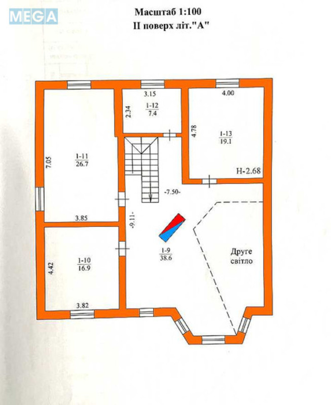 Продаж дома, 2&nbsp;поверху, 221&nbsp;кв.м, 5&nbsp;кімнат, ділянка 15&nbsp;соток, <a class="location-link" href="/makarov-kv/" title="Недвижимость Макарів">Макарів</a>, квіткова (изображение 15)