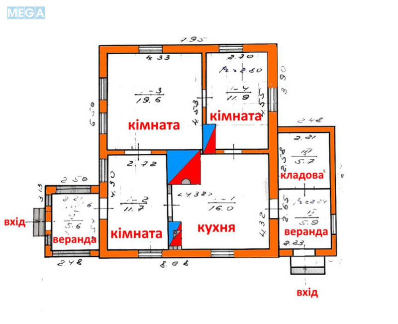 Продаж дома, 1&nbsp; поверх, 76&nbsp;кв.м, 3&nbsp;кімнати, ділянка 32&nbsp;сотки, <a class="location-link" href="/zavalovka/" title="Недвижимость Завалівка">Завалівка</a>, леніна (изображение 2)