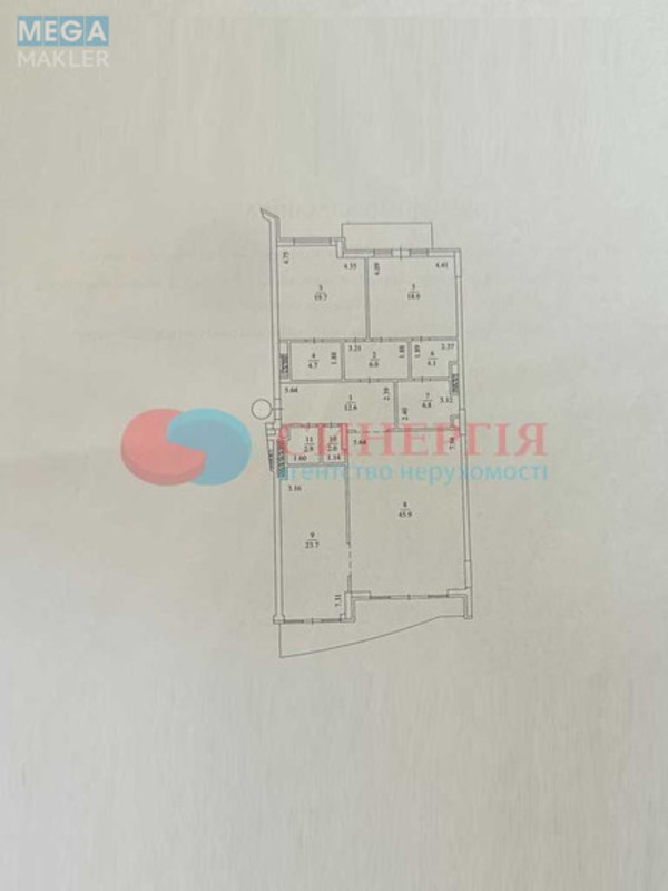 Оренда 3 кімнатної квартири, <a class="location-link" href="/kiev/" title="Недвижимость Київ">Київ</a>, <a class="location-link" href="/kiev/dneprovskij/" title="Недвижимость Дніпровський район">Дніпровський р-н</a>, Раїси Окіпної вул., 18 (изображение 17)