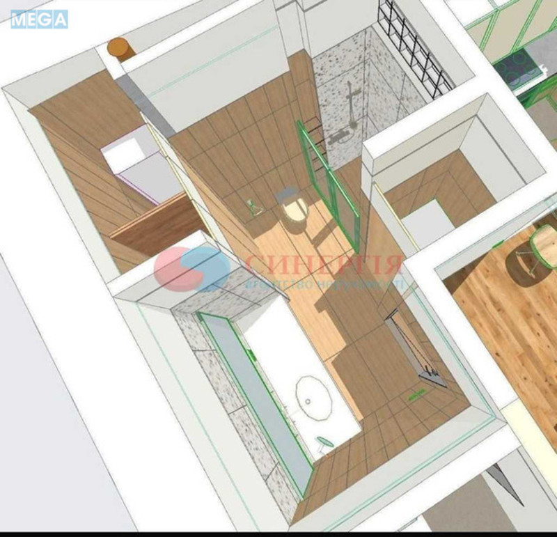 Продаж 2 кімнатної квартири (72/21/33), 5 пов. 6 пов. будинку, <a class="location-link" href="/kiev/" title="Недвижимость Київ">Київ</a>, <a class="location-link" href="/kiev/pecherskij/" title="Недвижимость Печерський район">Печерський р-н</a>, Музейний пров., 8Б (изображение 15)