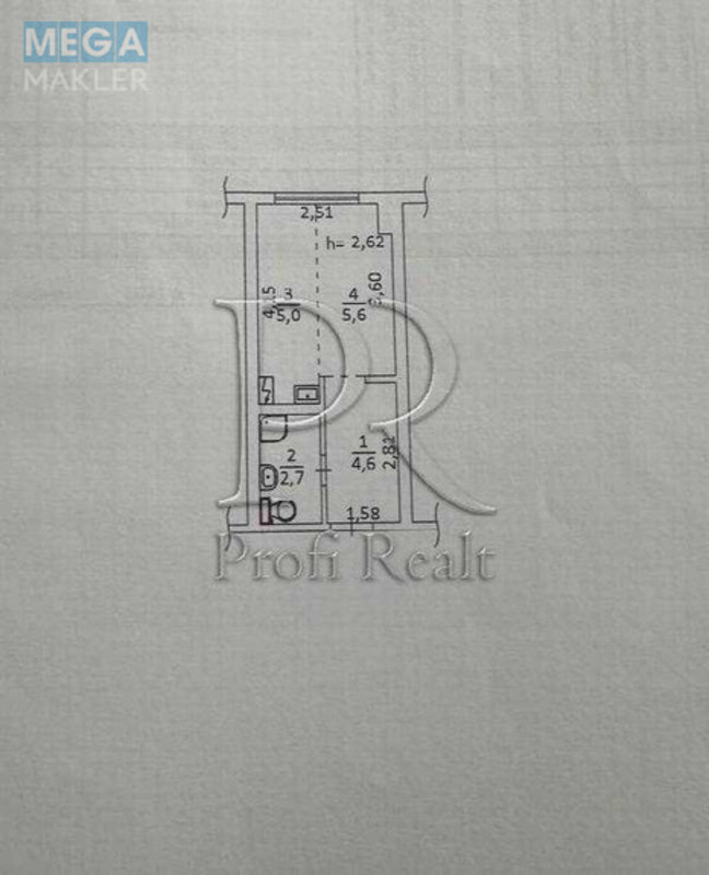 Продаж 1 кімнатної квартири (18/6/5), 9 пов. 13 пов. будинку, <a class="location-link" href="/kiev/" title="Недвижимость Київ">Київ</a>, <a class="location-link" href="/kiev/solomenskij/" title="Недвижимость Солом'янський район">Солом'янський р-н</a>, Машинобудівна вулиця, 41 (изображение 16)