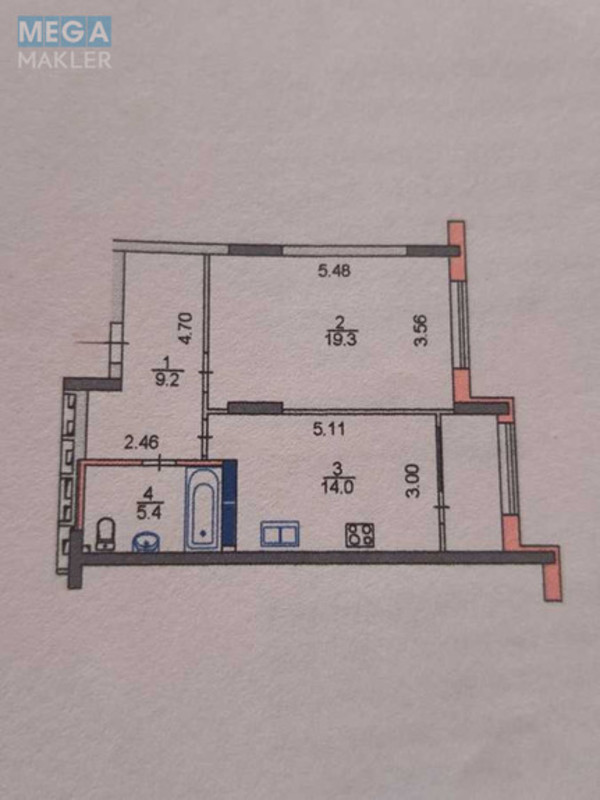 Оренда 1 кімнатної квартири, <a class="location-link" href="/kiev/" title="Недвижимость Київ">Київ</a>, <a class="location-link" href="/kiev/goloseevskij/" title="Недвижимость Голосіївський район">Голосіївський р-н</a>, Академіка Глушкова просп., 9Г (изображение 11)