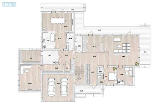 Продаж дома, 2&nbsp;поверху, 565&nbsp;кв.м, 13&nbsp;кімнат, ділянка 24&nbsp;сотки, <a class="location-link" href="/dmitrovka-selo-kv-kievo-svyatoshinskij-rajon/" title="Недвижимость Дмитрівка">Дмитрівка</a>, Привітна, 45 (изображение 4)