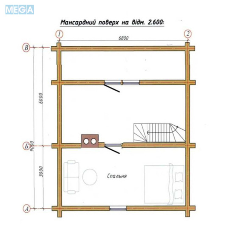 Продаж дома, 2&nbsp;поверху, 78&nbsp;кв.м, 3&nbsp;кімнати, ділянка 7&nbsp;соток, <a class="location-link" href="/irsha/" title="Недвижимость Ірша">Ірша</a>, Лісова, 7 (изображение 15)