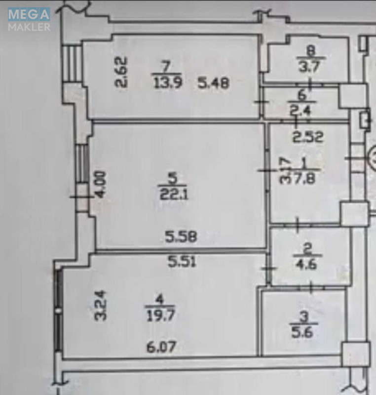 Оренда комерційної нерухомості, 80&nbsp;кв.м, под офис, <a class="location-link" href="/kiev/" title="Недвижимость Київ">Київ</a>, <a class="location-link" href="/kiev/shevchenkovskij/" title="Недвижимость Шевченківський район">Шевченківський р-н</a>, Олеся Гончара ул., 35 (изображение 8)