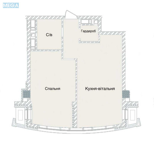 Оренда 1 кімнатної квартири, <a class="location-link" href="/kiev/" title="Недвижимость Київ">Київ</a>, <a class="location-link" href="/kiev/pecherskij/" title="Недвижимость Печерський район">Печерський р-н</a>, Саперне Поле вул., 5а (изображение 16)