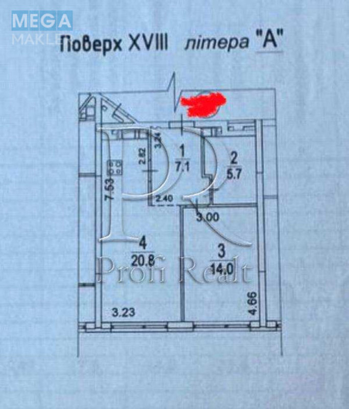 Продаж 1 кімнатної квартири (48/14/21), 18 пов. 26 пов. будинку, <a class="location-link" href="/kiev/" title="Недвижимость Київ">Київ</a>, <a class="location-link" href="/kiev/darnickij/" title="Недвижимость Дарницький район">Дарницький р-н</a>, Дніпровська набережна, 15Ж (изображение 14)