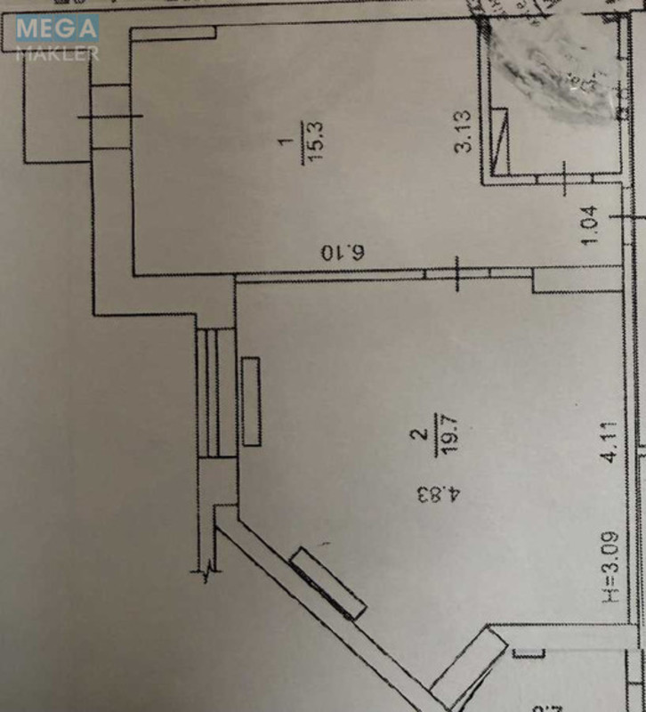 Оренда комерційної нерухомості, 40&nbsp;кв.м, под офис, <a class="location-link" href="/kiev/" title="Недвижимость Київ">Київ</a>, <a class="location-link" href="/kiev/goloseevskij/" title="Недвижимость Голосіївський район">Голосіївський р-н</a>, Науки просп., 62А (изображение 3)