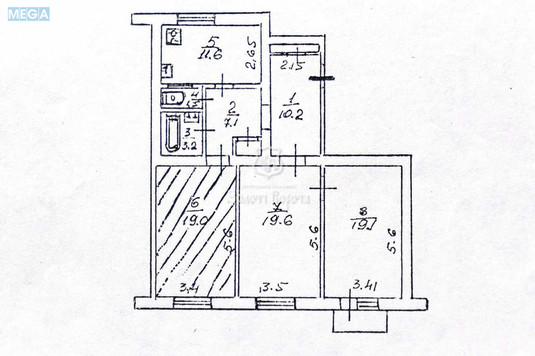 Продаж 3 кімнатної квартири (91,3/57/11,6), 5 пов. 5 пов. будинку, <a class="location-link" href="/kiev/" title="Недвижимость Київ">Київ</a>, <a class="location-link" href="/kiev/obolonskij/" title="Недвижимость Оболонський район">Оболонський р-н</a>, Вишгородська вул., 56/2 (изображение 16)
