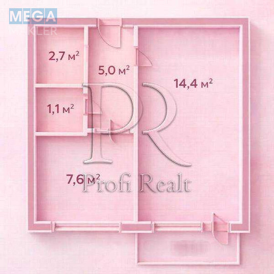 Продаж 1 кімнатної квартири (33/14/8), 6 пов. 9 пов. будинку, <a class="location-link" href="/kiev/" title="Недвижимость Київ">Київ</a>, <a class="location-link" href="/kiev/darnickij/" title="Недвижимость Дарницький район">Дарницький р-н</a>, Григоренка Петра проспект, 25В (изображение 18)