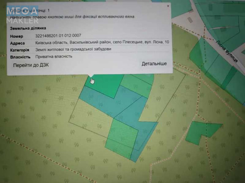 Продажа участка, 25&nbsp;соток, участок под жилую застройку, <a class="location-link" href="/pleseckoe/" title="Недвижимость Плесецьке">Плесецьке</a>, Лісна, 10 (изображение 2)