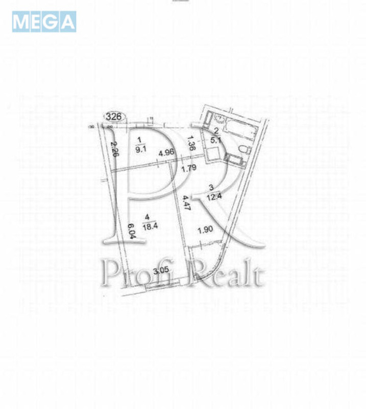 Продаж 1 кімнатної квартири (47/19/14), 24 пов. 28 пов. будинку, <a class="location-link" href="/kiev/" title="Недвижимость Київ">Київ</a>, <a class="location-link" href="/kiev/darnickij/" title="Недвижимость Дарницький район">Дарницький р-н</a>, Дніпровська набережна, 17К (изображение 17)