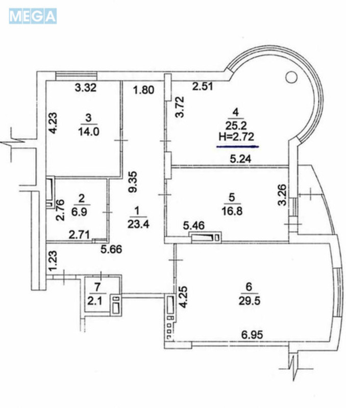 Продаж 3 кімнатної квартири (119,8/68,7/16,8), 8 пов. 16 пов. будинку, <a class="location-link" href="/kiev/" title="Недвижимость Київ">Київ</a>, <a class="location-link" href="/kiev/obolonskij/" title="Недвижимость Оболонський район">Оболонський р-н</a>, Автозаводська вул., 29а (изображение 24)